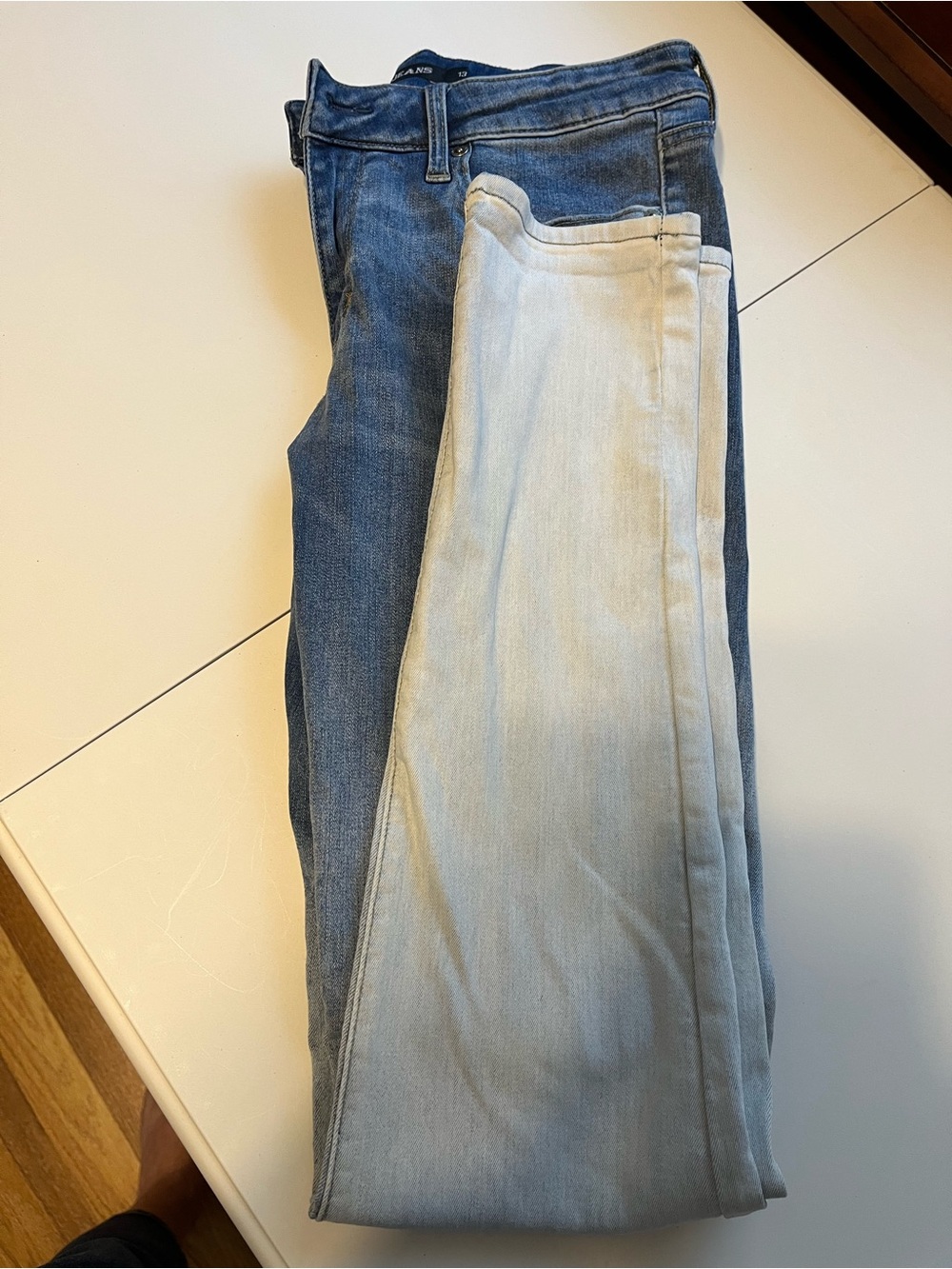 Women’s Two-Tone Blue Stretch Jeans Lolo 28/30
